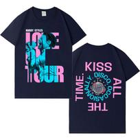 Dainininkas Harry Styles Meilė įjungta Ir Bučiuokis Visą Laiką Disco Retkarčiais 2026 Gotikiniai Medvilniniai Marškinėliai Vyrams Moterims Oversized Laisvalaikio T-shirt S