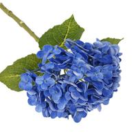 Tikro liesti dirbtinė hortenzijos gėlė Hydrangea Macrophylla Dirbtinė gėlė Vestuvės Šventė oranžinė