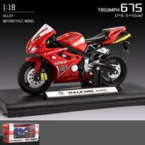 1/18 Scale Ducati Devil Diecast motociklo modelio žaislas vaikams, mažiems berniukams, mergaičių dovanų kolekcija 1/18-11x6.5x4 cm raudona