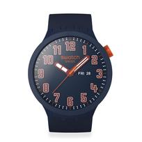 Swatch AQUACHRONO ESSENTIALLY CONFIDENT Laikrodis Mėlynas SB01S700, Unisex, mėlyna
