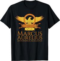 NEW Ancient Roman Emperor Marcus Aurelius Stoic Philosophy Quote T-Shirt S-3XL Unisex T-Shirt XXL