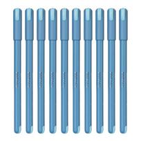 Pentonic Frost 0.6 mm Pildomas gelinis rašiklis Mėlynas rašalas Biurui, Mokyklai & Namams Rašyti Pakuotė 1 X 10 vnt.