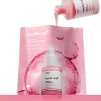 Medicube PDRN Pink Peptide Ampulės Kaukė, 5 vnt. - Stangrinanti drėkinamoji priežiūra, Korėjietiška 5pcs