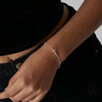 14K aukso mini kryžiuko apyrankė vario cirkonis vario mikro cirkonio kryžiuko apyrankė Europos ir Amerikos brown