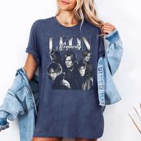 Resident Evil Requiem Leon Kennedy Shirt Vintage 90s Bootleg Tee Short Sleeve Men Women for Spring and Summer Unisex 4XL