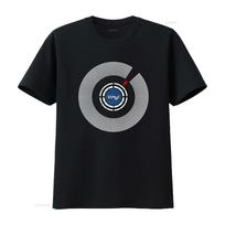 Pioneer CDJ Vinilo Jog Ekranas Vaikams Šokiai House EDM Techno Marškinėliai vintage Skalbti Laisvalaikio vyriškas Universalus Patogus Minkštas S
