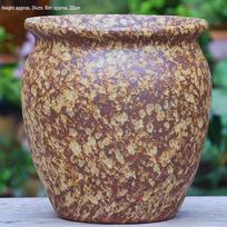 Didelis retro rankų darbo keraminis vazonas sultenėms ir bugenvilijoms - Sendinta grublėta keramika viešbučio ir B&B dekorui. Large Coarse Ceramic