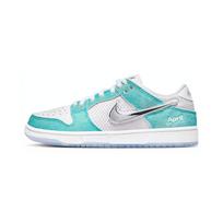 Nike April Skateboards x SB Dunk Low Turbo Green Metallic Silver FZ6106-300 28