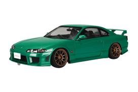 Aoshima Bunka Kyozai The Tuned Car 105 S15 Silvia Air Suspension Custom Plastic Model Kit Co., Ltd. (AOSHIMA) No. 1/24 '99 (Nissan)