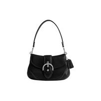 Coach Soho 26 Logotipo Odinė Pečių Rankinė-Tote Vidutinė Moteriškos Rankinės Juoda CR699-LHBLK Basic Set (Bag+Dust Bag)