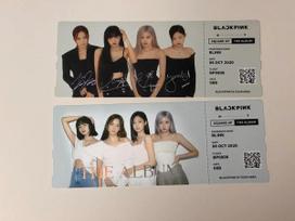 BLACKPINK The Album special gift Bundle of 2 ticket types Used