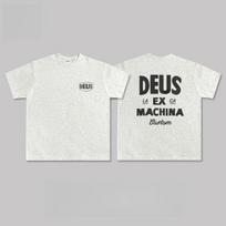 DEUS EX MACHINA vyriški ir moteriški laisvi, dideli medvilniniai marškinėliai trumpomis rankovėmis, skirti lauko, motociklų, nuotykių, banglenčių sporto ir kultūros užsiėmimams. 4XL