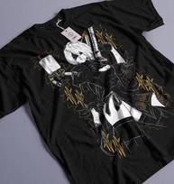 Unisex Nier 2B Yorha Gaming T-Shirt, Anime Waifu Graphic T-Shirt S-5XL Unisex T-Shirt S