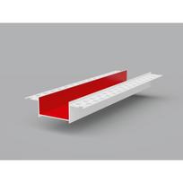 BELLA PLAST profilis PVC dekoratyvinių griovelių formavimui be tinklelio BP11 H5 R