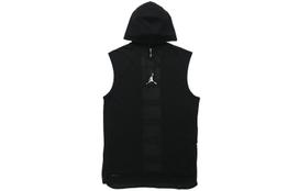 Jordan Air Dri-Fit Berankovė su gobtuvu Krepšinio liemenė su raidžių spauda CW0373-010 S