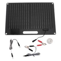 100W Nešiojama saulės panelė 2 USB išėjimai 12V24V Greitas įkrovimas Aukšto efektyvumo saulės panelės įkroviklis