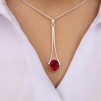 Pink Rubellite Gemstone 925 Sterling Silver Handmade Jewelry Designer Teardrop Pendant 1.79  For Women PP-69-8