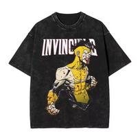 Retro Nenugalimas Animacinis Komiksas Skalbtas Naujas Atvykimas Vyriški Moteriški Drabužiai Marškinėliai Homme Grafiniai Marškinėliai Vyrai Moterys T-shirt Vyrams Moterims Ropa L smėlis