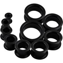 1 pora 3-48mm silikoninių ausų kamščių ir tunelių auskarų vėrimo plėtiklis auskarų vėrimo tunelis ausų tuneliai plėtikliai kamštis ausiai ausų matuokliai 3mm