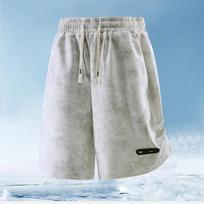 Didelio dydžio 4XL-10XL Madingi vasariniai juodi šortai vyrams Drabužiai Elastingas juosmuo Laisvalaikio Oversize šortai 4XL(70kg-80kg) juoda