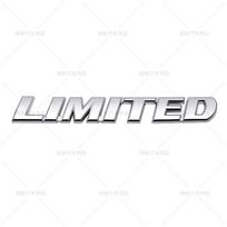 3D Metalinis LIMITED Logotipas Automobilio Galinės Bagažinės Sparno Emblema Ženkleliai Lipdukai Stiliaus Aksesuarai raudona