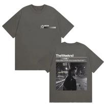 Riboto tiražo The Weeknd XO Albumas 2026 Marškinėliai Vyriški Retro Stiliaus Gotikiniai Drabužiai Marškinėliai Gatvės Hip Hop Oversized Medvilniniai Marškinėliai M