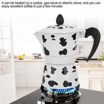 Portable Moka Pot Milk Cow Color Stovetop Espresso Maker Coffee Brewing Coffee Maker  Coffee Shop 150ml