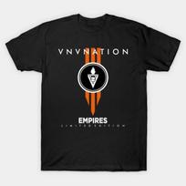 VNV Nation Grupė Juodi Stori Medvilniniai Marškinėliai Dovana Gerbėjui Unisex Marškinėliai S