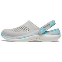 Crocs Literide Lightning Batai Marmuro Rašto Paplūdimio Šlepetės Medinės Klumpės Unisex Šlepetės Perlo Baltumo 207634-1DU 37-38