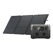 Rinkinys: EcoFlow River 2 Max elektros stotis + 160W saulės baterijos skydelis. | R2MAX-160W-SB | 078631