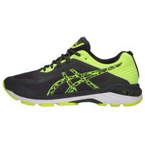 ASICS GT-2000 6 Men Black Green T834N-9595 EU 43.5