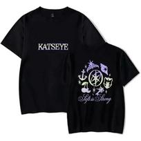 Katseye Prekės Sad Marškinėliai Neutrali Mada Pop Muzika Trumpomis Rankovėmis Marškinėliai Madingi Harajuku Kawaii Marškinėliai Moteriški Y2K Drabužiai 4XL