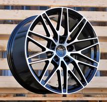 Ratlankis RACINGLINE 3S1324 R21x8.5 5x130 ET 27 CB 66.5 (Black Polished)
