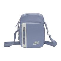 Nike Elemental Premium Madinga Universali Užtrauktukas Nuimama Reguliuojama Peties Rankena Audinys Rankinė Per Petį Unisex krepšiai DN2557-493 Gray Slate Blue & Light Silver