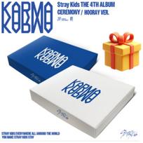 Stray Kids 4th Full Album KARMA 2 Version Set CEREMONY VER., HOORAY VER.
