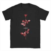 Violator Red Depeches Mode Music T-Shirts Men Creative Pure Cotton Tee Shirt O N Unisex T-Shirt S