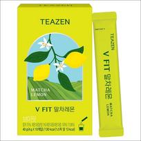 TEAZEN V FIT MATCHA CITRINŲ ARBATA 4g x 10 vnt. 4g x 10pcs x 1pack