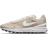 Nike Waffle One Crater SE Kreminės Baltos Moteriški Sportbačiai Kreminis-Ii Oranžinis Juodas DJ9640-200 37.5