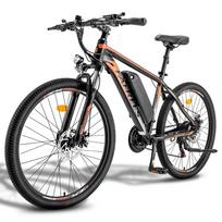 Elektrinis dviratis Fafrees Hailong 26  250W variklis Miesto suaugusiųjų elektrinis dviratis 48V 13AH LCD ekranas Didžiausias greitis 25 km/h 21 pavara balta