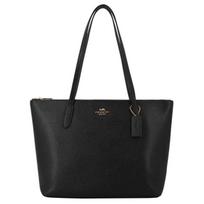 Coach Zip Top Tote 30 Paprasta rankinė moteriška rankinė juoda 4454-IMBLK Gift Box Sets (Basic Set+Black Box)