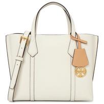 Tory Burch Perry Odinė rankinė su magnetiniu užsegimu Moteriškos rankinės Dramblio kaulo spalvos 81928-104 Basic Set (Bag+Dust Bag)