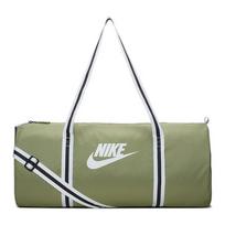 Nike Heritage poliesterio kibiro formos krepšys, bagažo krepšys, kelioninis krepšys įprastas unisex pilkas alyvuogių žalias kasdienis BA6147-310