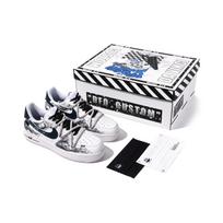 Nike Air Force 1 žemi riedlenčių batai Moteriški Rašalo Mėlyni DD8959-100(TeamM-S-BOX) 35.5
