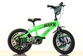 Vaikiškas dviratis 14" "BMX" Dino bikes 145XC-01 žalias