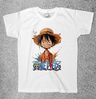 One Piece Luffy 008 Anime/Manga Childrens/Kids t-shirts 120