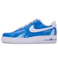 Nike Air Force 1 žemi riedlenčių batai Vyriški Balti Mėlyni CW2288-111(Team80-) 40