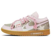 Jordan Air Jordan 1 Star Track žemi Vintažiniai Krepšinio Batai Moteriški Rudi Rožiniai DC0774-601(Komanda128-) 38