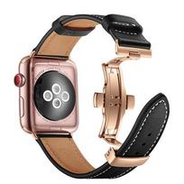 Genuine Leather Strap For Apple watch band 45mm 41mm 44mm 40mm 42mm 38mm 44 correa bracelet iWatch series 3 4 SE 6 7 strap 45 mm For 38mm or 40mm 41mm