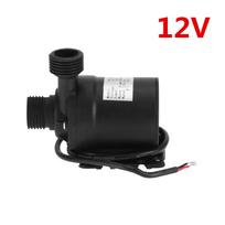 DC 12/24V Vandens siurblys Aukšto slėgio Itin tylus 800L/H Mažo triukšmo siurblys Akvariumo vandens cirkuliacijai Mažas stiprinimo siurblys 1 vnt. 22W