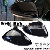 Compatible Rearview Mirror Shell for Volkswagen Golf MK7/7.5 GTI/7/7R Touran L (2016-2019).